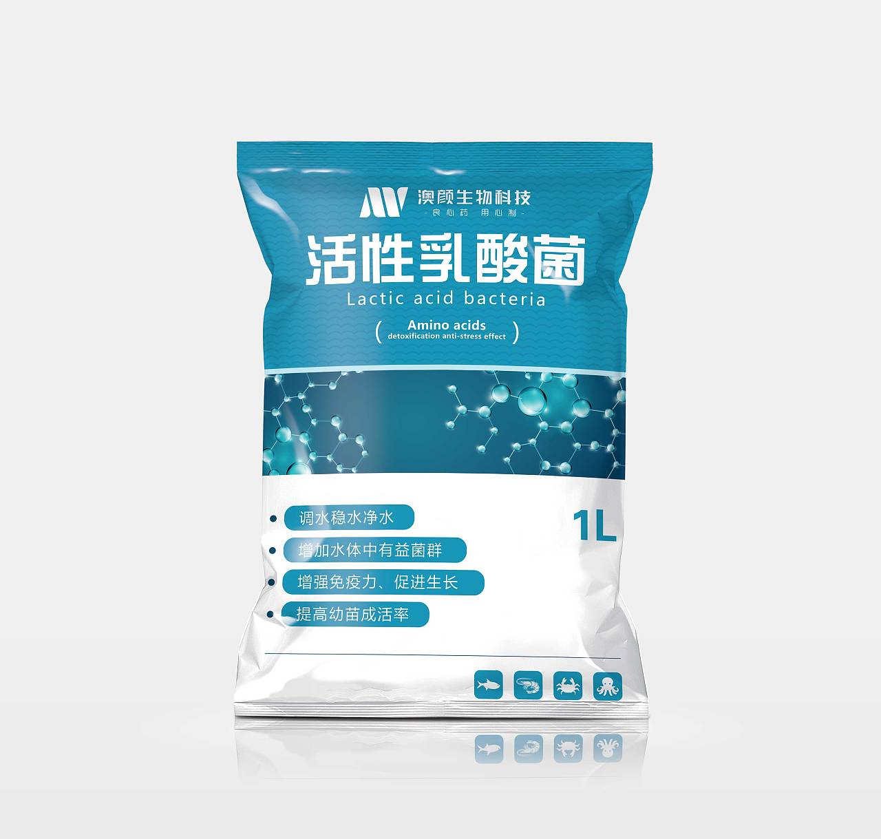 水产生物药品包装设计